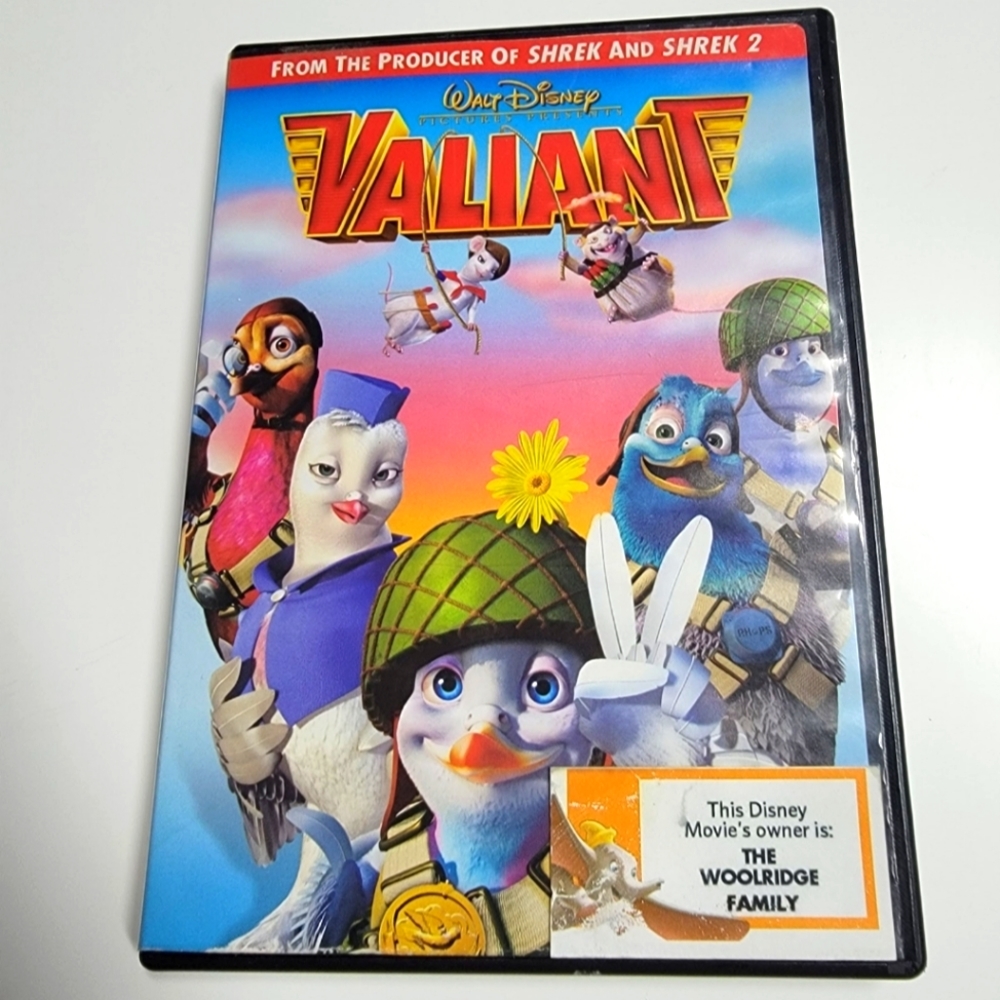 Valiant Movie DVD 📀 Walt Disney